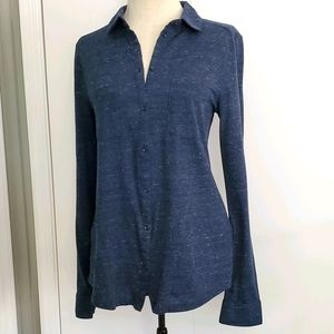 Ann Taylor LOFT Casual Button Up Top